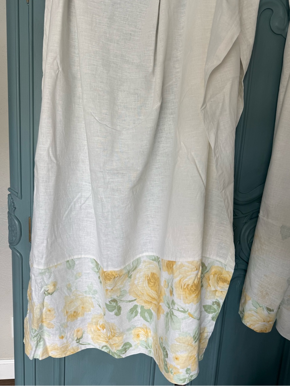 Simply shabby chic curtains (2 panels)